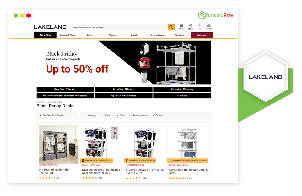 Lakeland Black Friday 2025